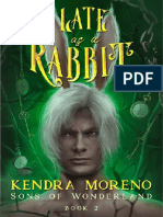 Late As A Rabbit (Sons of Wonderland #2) - Kendra Moreno - CDFC - SL