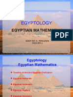 Egyptian Mathematics