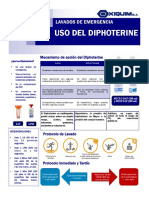 Diphoterine lavado emergencia sustancias peligrosas