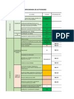 Cronograma de Actividades