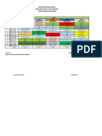 Roster Pelajaran Kelas VI SDIT Darul Qur'an Kota Parepare Tahun 2022/2023