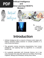 AI-ML Module 1-2022