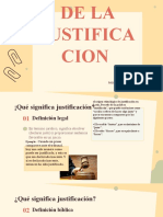 DOCTRINA DE LA JUSTIFICACION POR FE