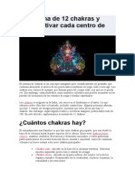 El Sistema de 12 Chakras y Cómo Activar Cada Centro de Energía