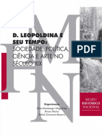 D. Leopoldina e Seu Tempo Sociedade, Política, Ciência e Arte No Século XIX