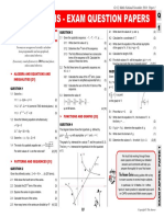 Grade 12 Mathematics Exam Question Papers