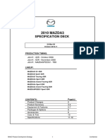 2010 MAZDA3 Specs