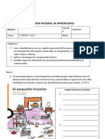 5° B. Prueba de Lenguaje - El Pequeño Nicolás 28-04