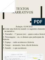 Textos Narrativos