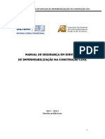 Manual de segurança em serviços de impermeabilização