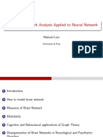 Graph and Network Analysis Applied To Neural Network