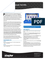 Taylor Phosphonate Test Kits