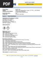 Safety Data Sheet Ma441 Filler