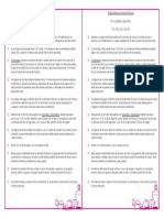 Indicaciones Postoperatorias Dobles