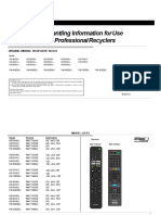 Información de Desmontaje para Recicladores Profesionales Sony Kd-43x81j