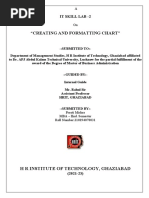 "Creating and Formatting Chart": It Skill Lab - 2