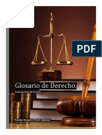 Glosario de Derecho