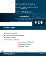Lec 3 Probability Scheduling