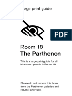 Room 18 Parthenon Large Print Guide