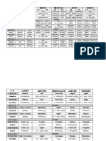 Horarios 2022 2° Año-1