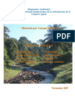Diagnóstico Ambiental Quebrada Agua Salada 2007