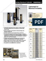 RAC-Series, Single-Acting Aluminum Cylinders: Lightweight For Maximum Portability