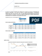 Informe de Evaluación de La Papaya Julio 2022