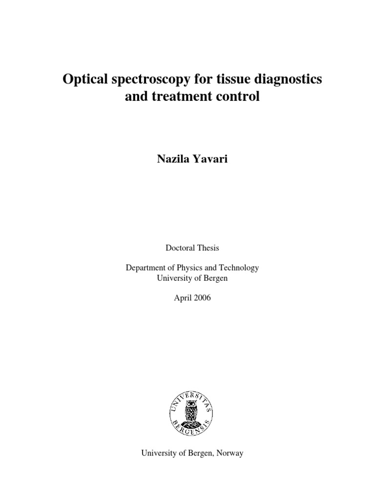 Refractive Index of Tissues Energy Level Radiation