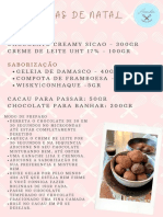 Trufas de Natal