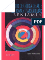 O Conceito de Crítica de Arte No Romantismo Alemão, Benjamin (Livro)