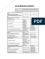 Listado de Materiales Ofertados (TEMPORAL CBBA) GAPXI