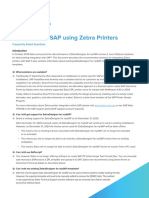 Printing From SAP Using Zebra Printers: Frequently Asked Questions