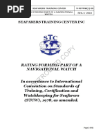 Navy Watchstanding Principles Guide | PDF | Shipping