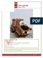 Amigurumitr Designteam: Tow Mater