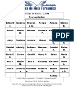 Mapa de Sala 1º ADM