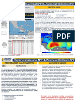 Reporte Situacional #014 - Potencial Ciclónico N 2 ALERTA