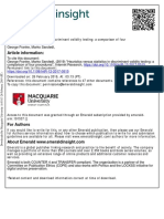 Statistics in Discriminant Validity Testing