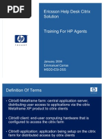 Download Ericsson OMC - Training for HP Agents_v10 by inza SN58740126 doc pdf