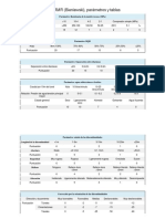 Clasificación RMR Bieniawski parámetros tablas