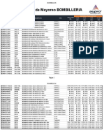 Listado de Precios Bombillos