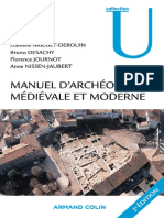 Manuel Darchéologie Médiévale Et Moderne (Etc.)