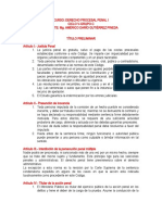 Derecho Procesal Penal I