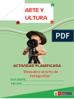 FICHA DE APRENDIZAJE Nº7 - 3ER GRADO Descubro El Arte de Fotografiar