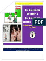 Violencia Escolar y Violencia Contra La Mujer