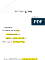 Pharmacognosy Drug Discovery Process