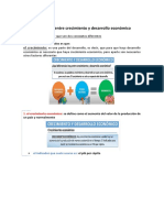 Diferencias Entre Crecimiento y Desarrollo Económico S15