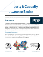 Property & Casualty Insurance Basics