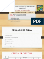 Demanda de Agua