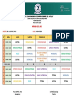 10mo B Horario de Clases