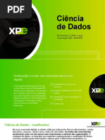 Ementa Ciência de Dados - Graduação XPE